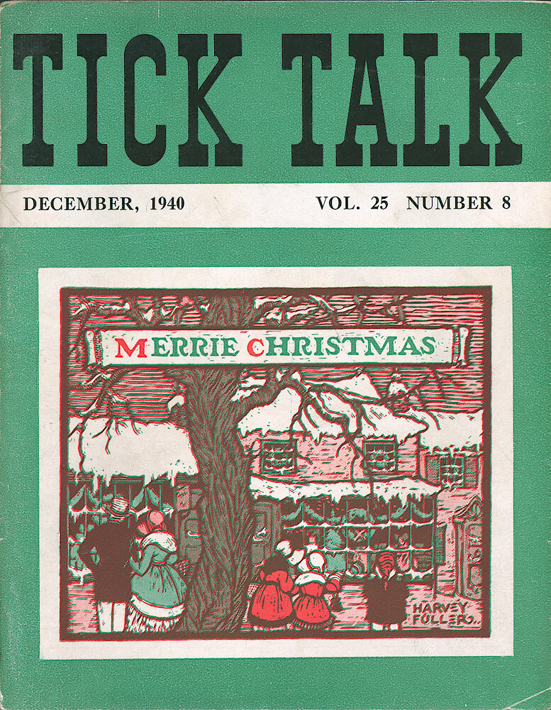 Westclox Tick Talk, December 1940 (Factory Edition), Vol. 25 No. 8 > F
