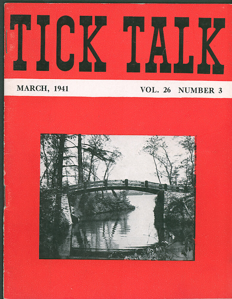 Westclox Tick Talk, March 1941 (Factory Edition), Vol. 26 No. 3 > F. Picture: Foot Bridge At Starved Rock. Caption On Page 6.