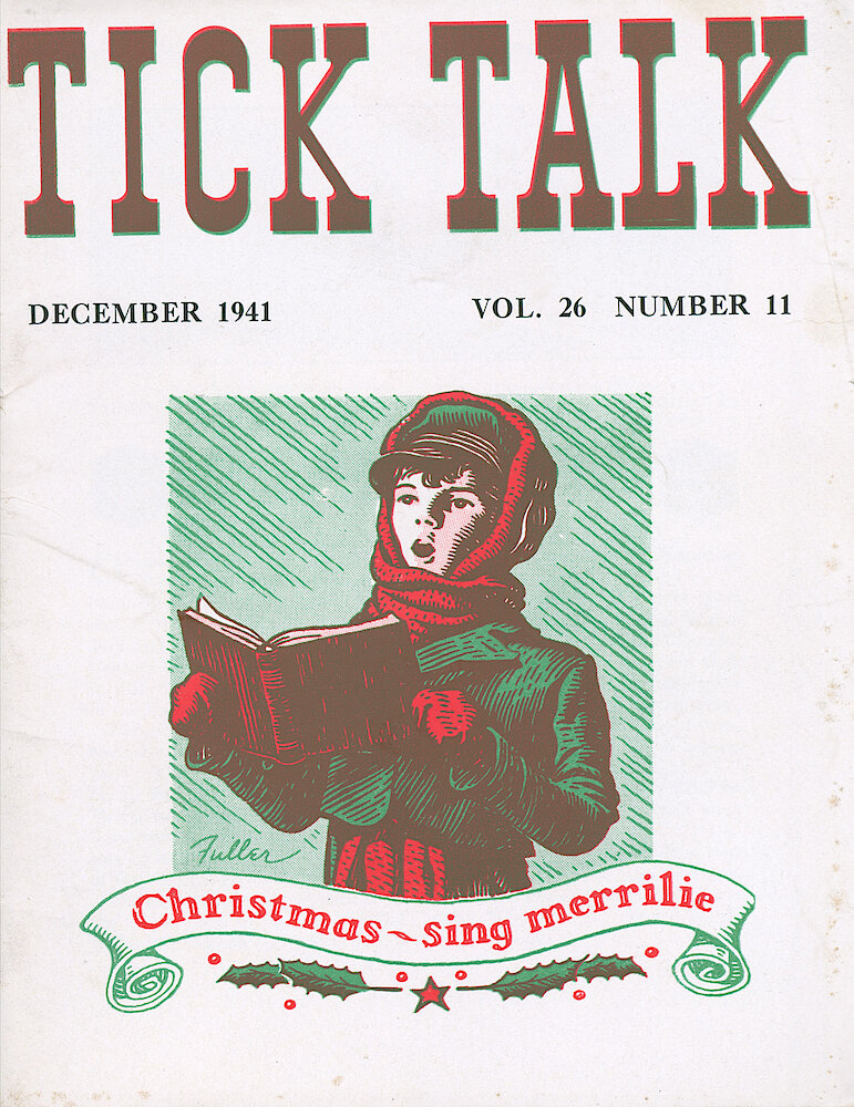 Westclox Tick Talk, December 1941 (Factory Edition), FE-V26-N11 > F