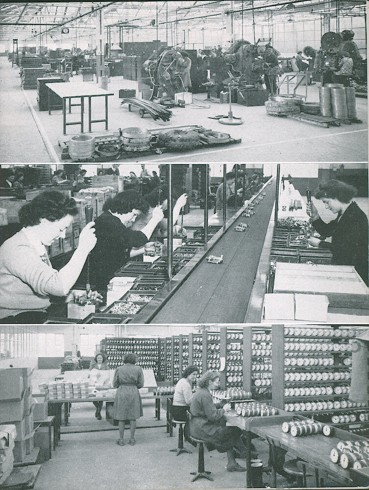 Westclox Tick Talk, April 1949, Vol. 34 No. 4 > 7. Factory "Our New Plant In Scotland"