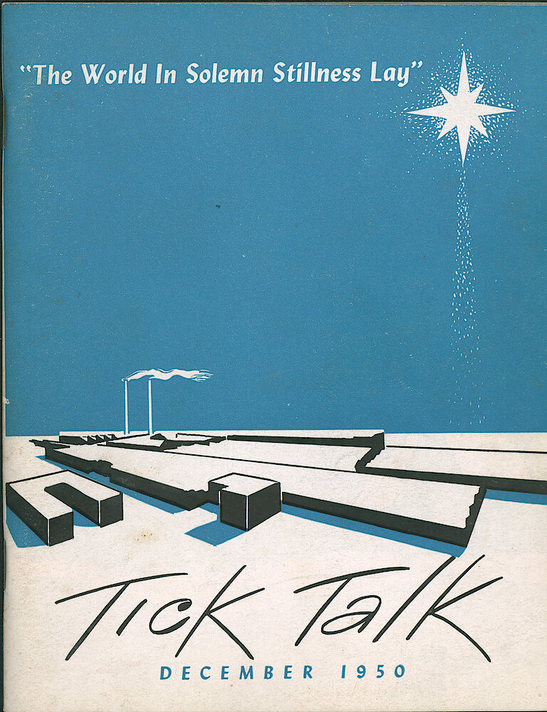 Westclox Tick Talk, December 1950, Vol. 35 No. 12 > F. Picture: Christmas Cover