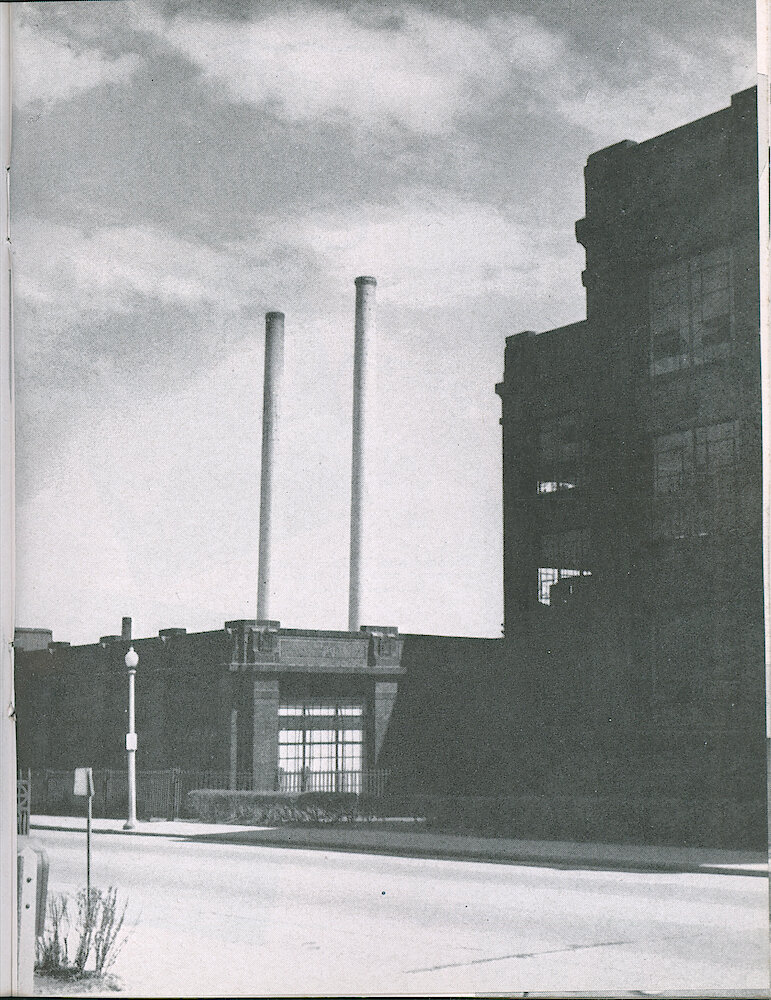 Westclox Tick Talk, March 1951, Vol. 36 No. 3 > 37. Factory: A Corner Of Our Plant From Fifth And Buffalo Streets.