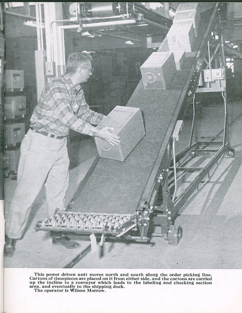 Westclox Tick Talk, February 1958, Vol. 43 No. 2 > 5. Factory: "The Shipping Now In Its New Location"