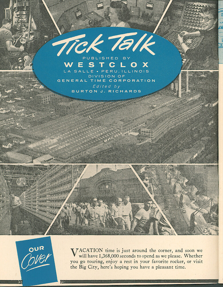 Westclox Tick Talk, JuneJuly 1958, Vol. 43 No. 6