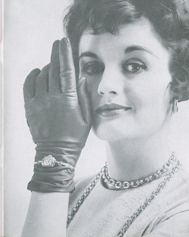 Westclox Tick Talk, May 1959, Vol. 44 No. 3 > 37. Current Model: Ballet Wrist Watch (caption On Page 36).