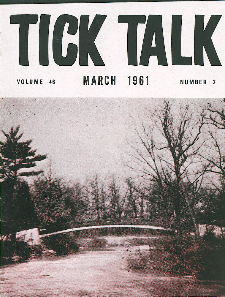 Westclox Tick Talk March 1961, Vol. 46 No. 2 > F