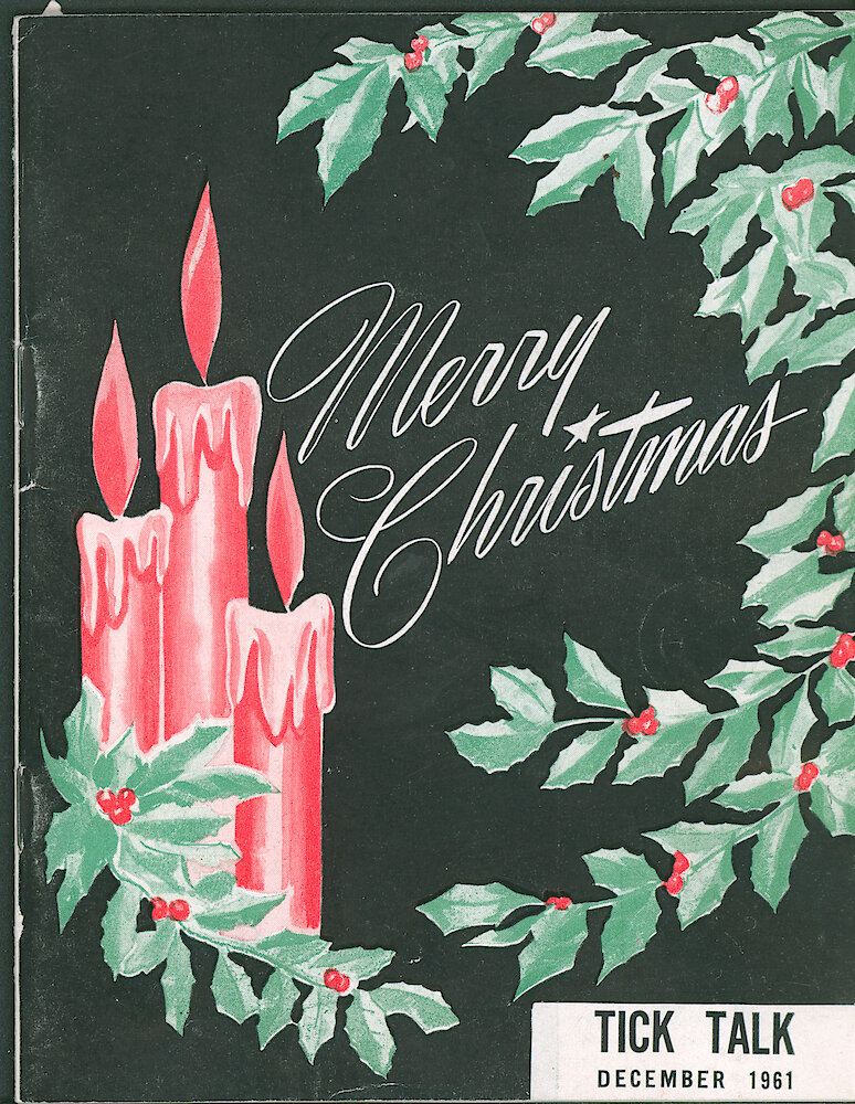 Westclox Tick Talk December 1961, Vol. 46 No.  > F. Picture: Christmas Cover