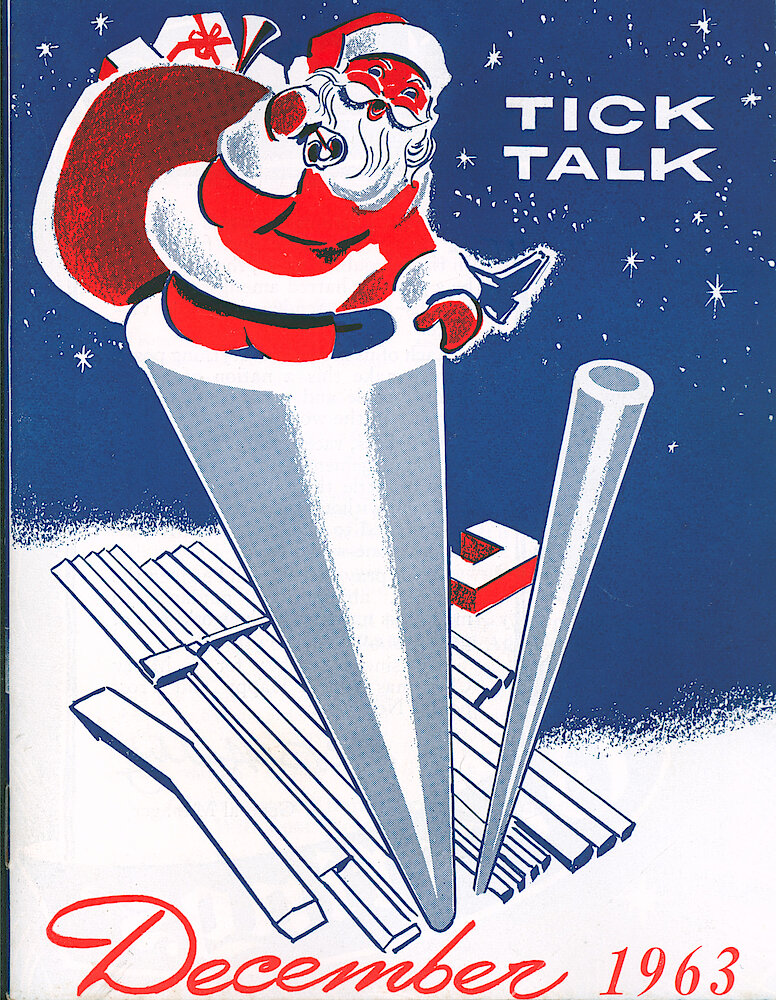 Westclox Tick Talk December 1963 > F. Christmas Cover Picture