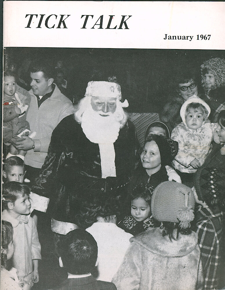 Westclox Tick Talk January 1967 > F. Christmas Party