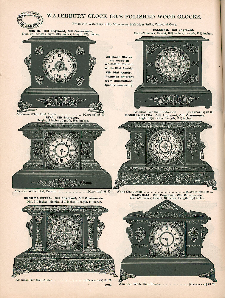 Busiest House in America Illustrated Catalog 1897 > 278