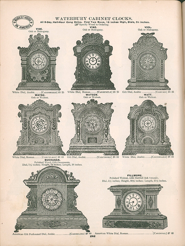 Busiest House in America Illustrated Catalog 1897 > 282