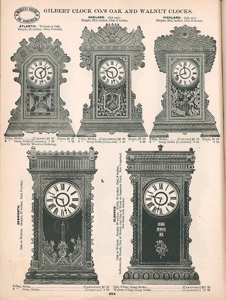 Busiest House in America Illustrated Catalog 1897 > 284