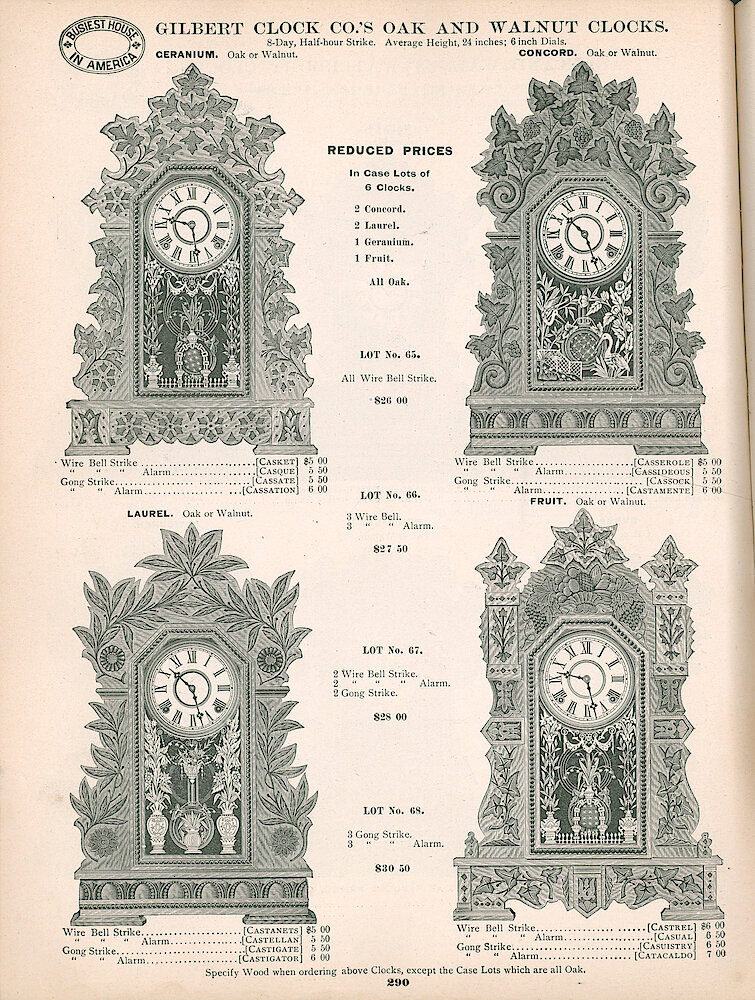 Busiest House in America Illustrated Catalog 1897 > 290