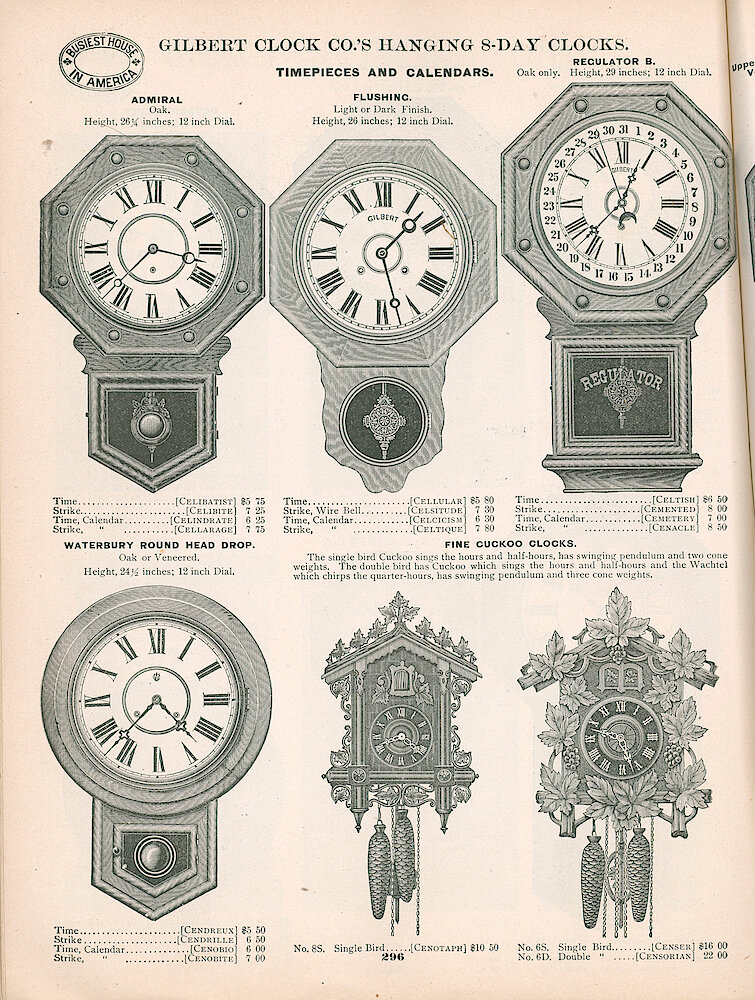 Busiest House in America Illustrated Catalog 1897 > 296