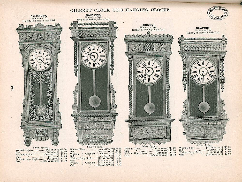 Busiest House in America Illustrated Catalog 1897 > 301