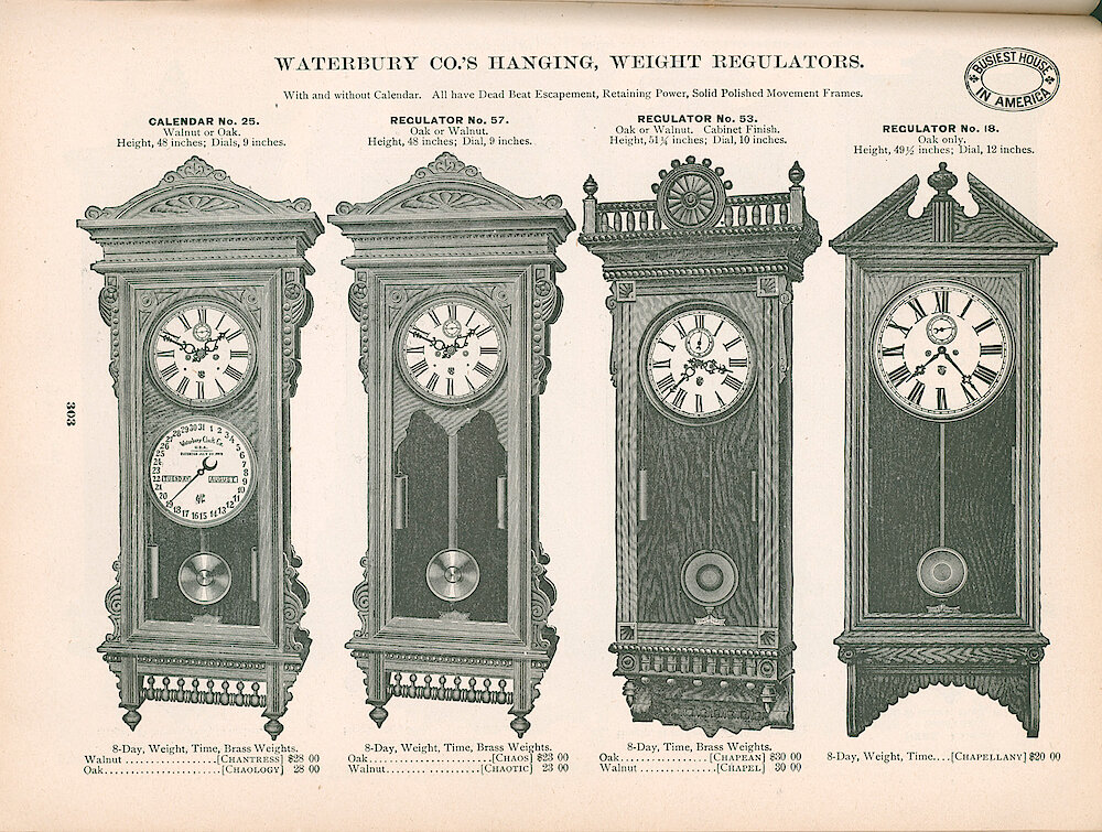 Busiest House in America Illustrated Catalog 1897 > 303