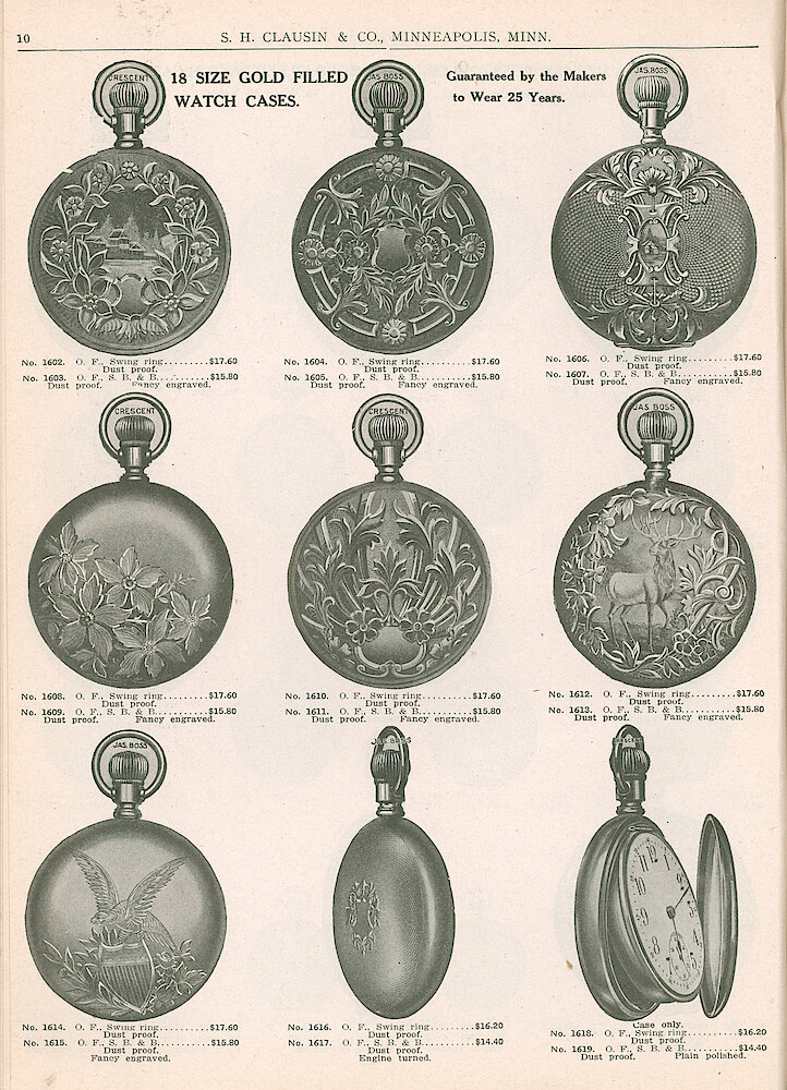 S. H. Clausin & Co. 1917 Catalog > 10