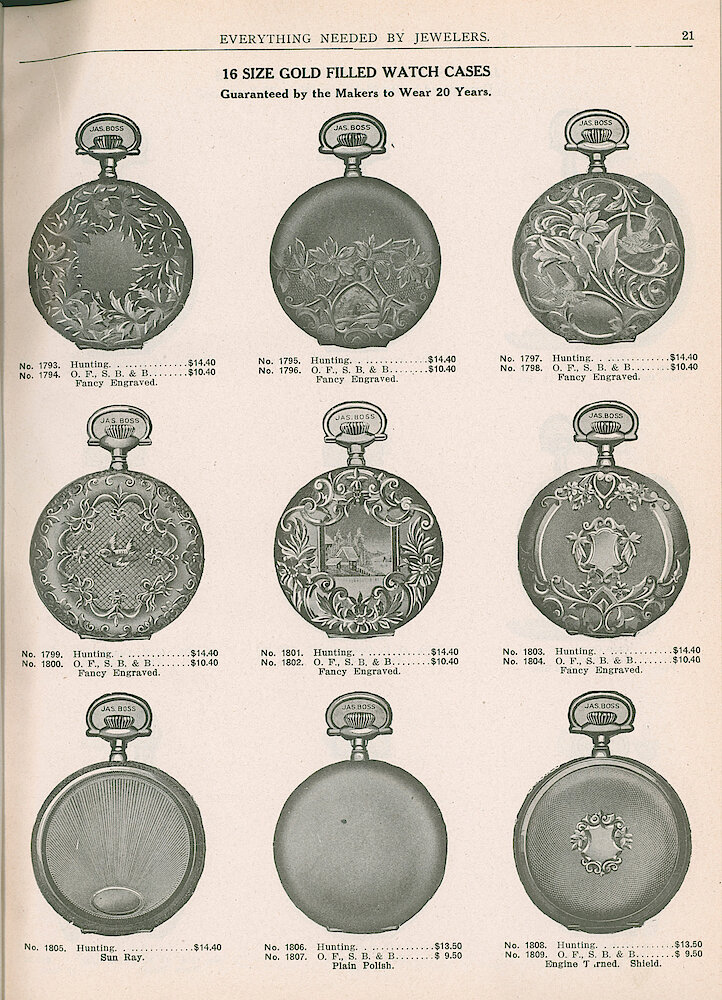 S. H. Clausin & Co. 1917 Catalog > 21