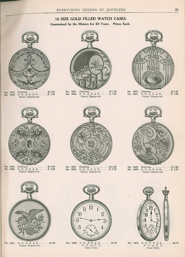 S. H. Clausin & Co. 1917 Catalog > 23