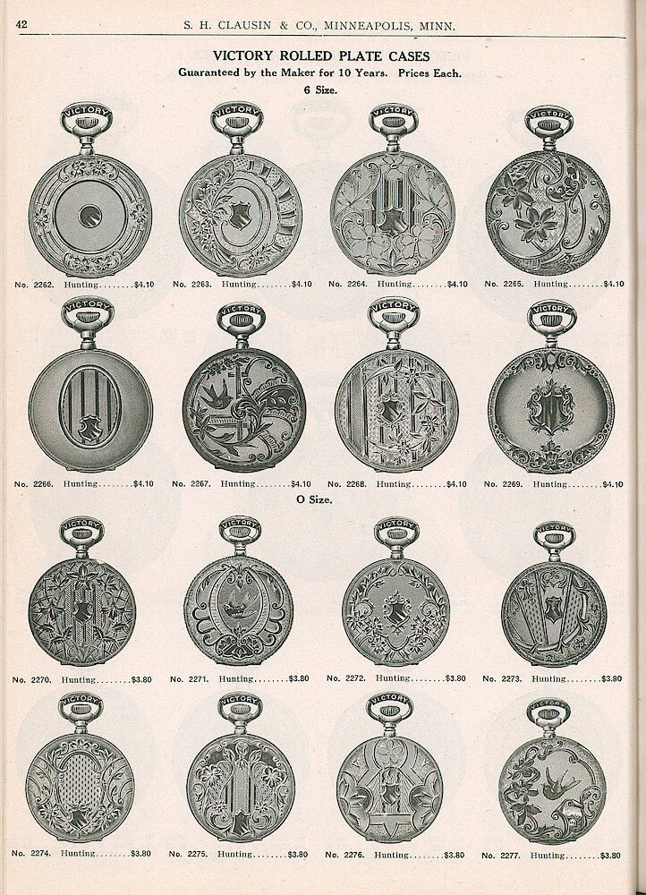 S. H. Clausin & Co. 1917 Catalog > 42
