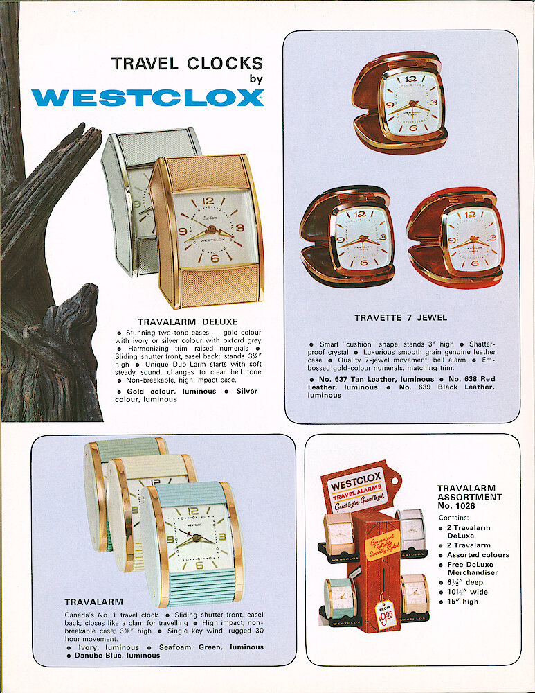 Westclox Canada 1964 Catalog > 4