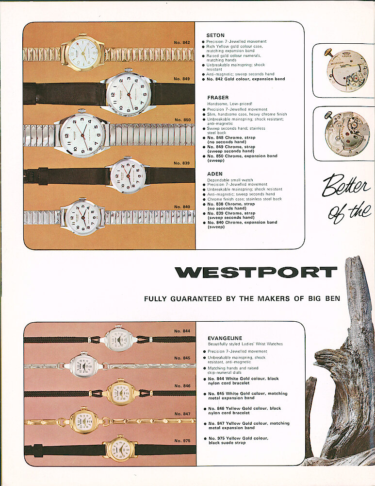 Westclox Canada 1964 Catalog > 6