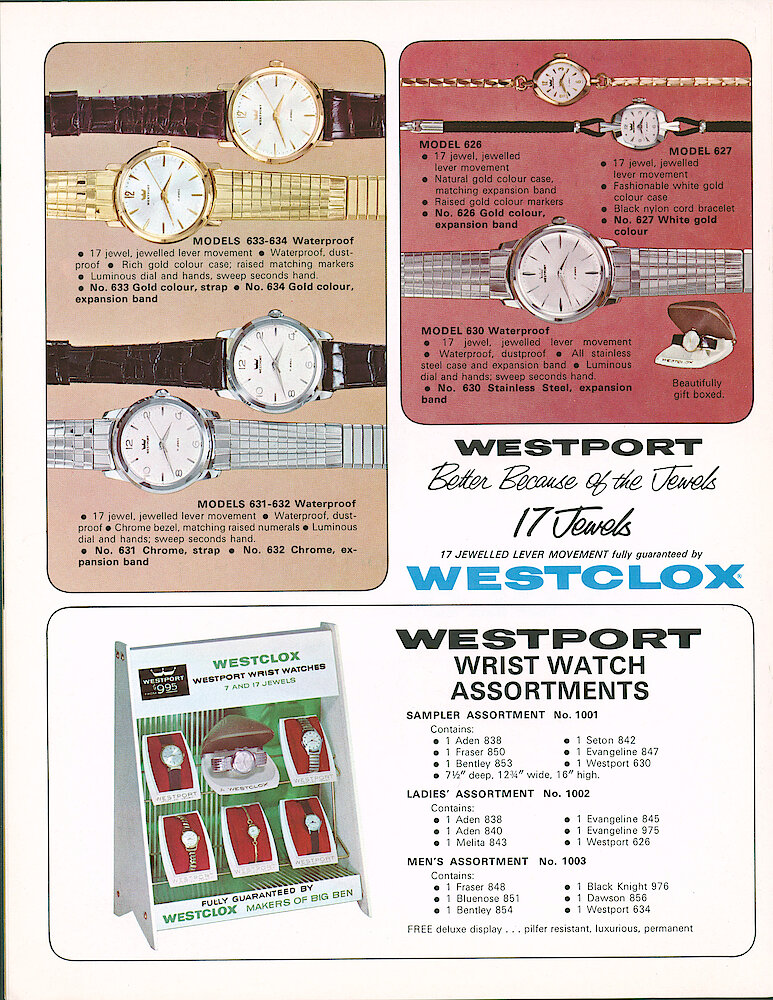 Westclox Canada 1964 Catalog > 8