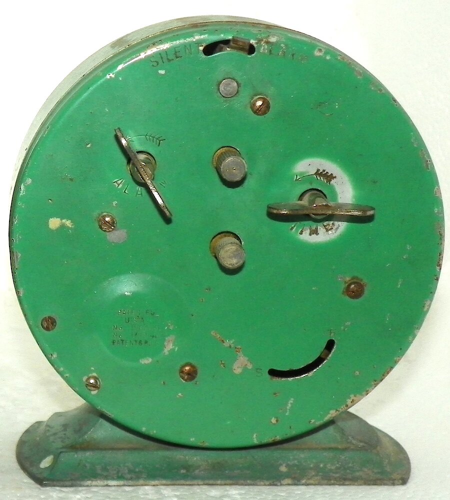 Westclox Bantam Style 2 Green. Westclox Bantam Style 2 Green Clock Example Photo