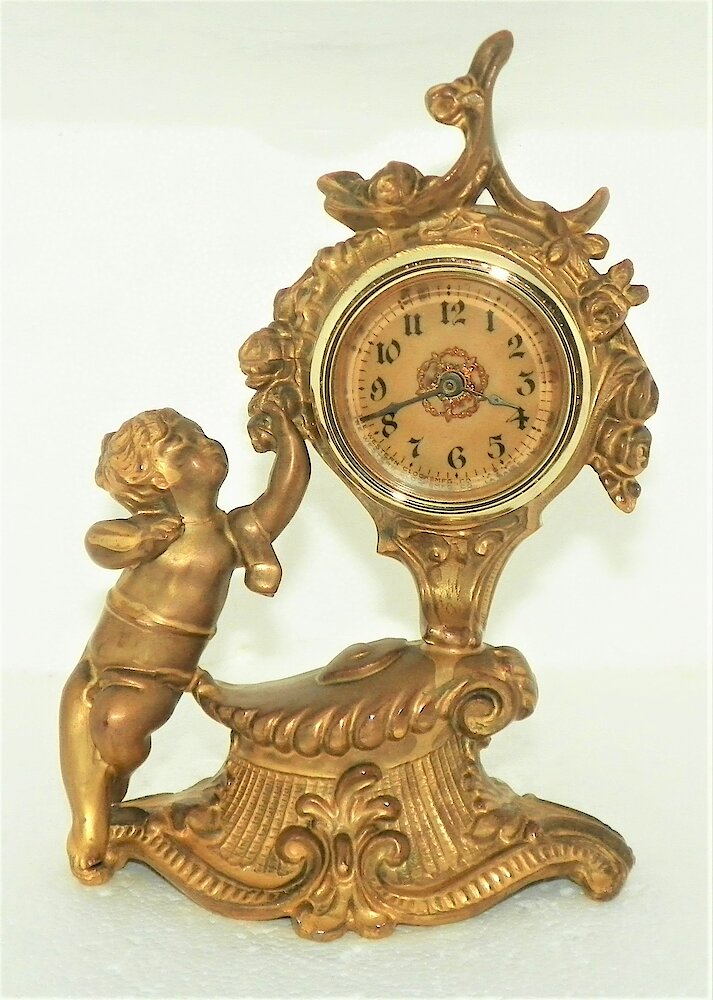 Westclox Corso Gold Plate. Westclox Corso Gold Plate Clock Example Photo