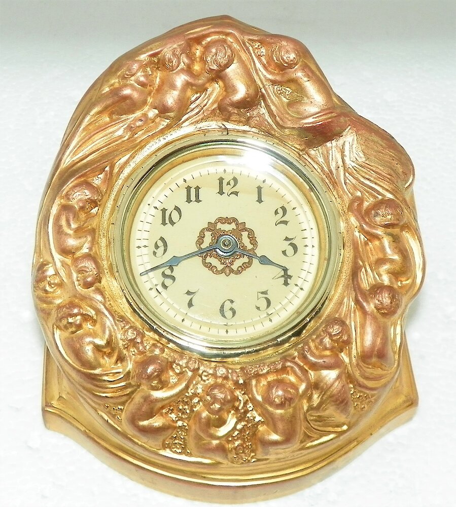 Westclox Rajah Gold. Westclox Rajah Gold Clock Example Photo