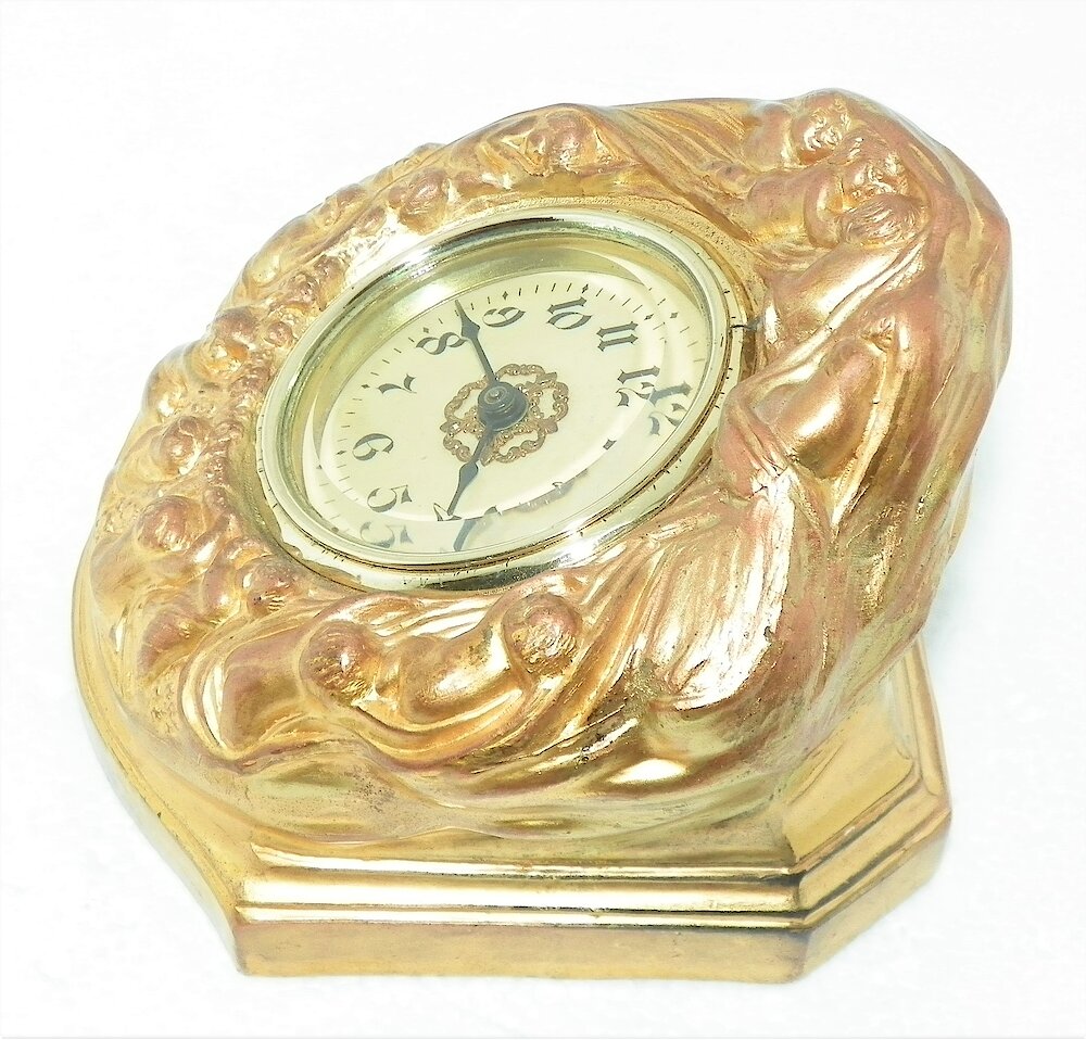 Westclox Rajah Gold. Westclox Rajah Gold Clock Example Photo