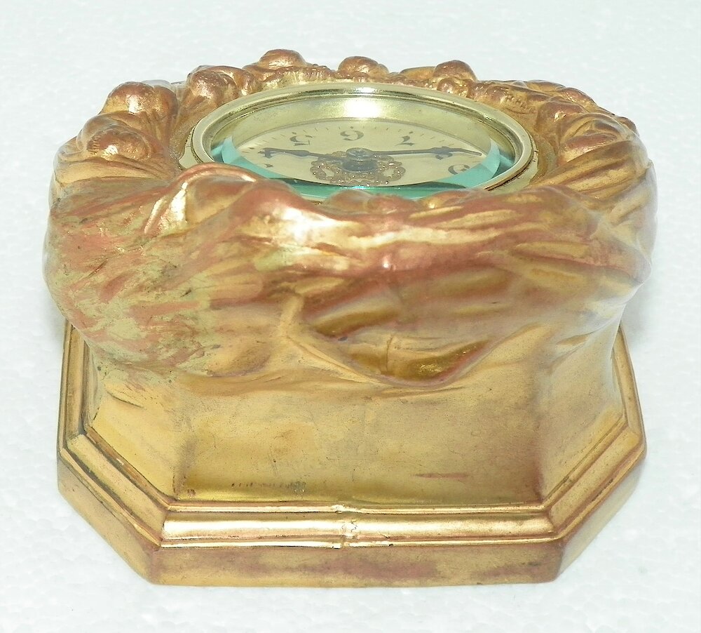 Westclox Rajah Gold. Westclox Rajah Gold Clock Example Photo