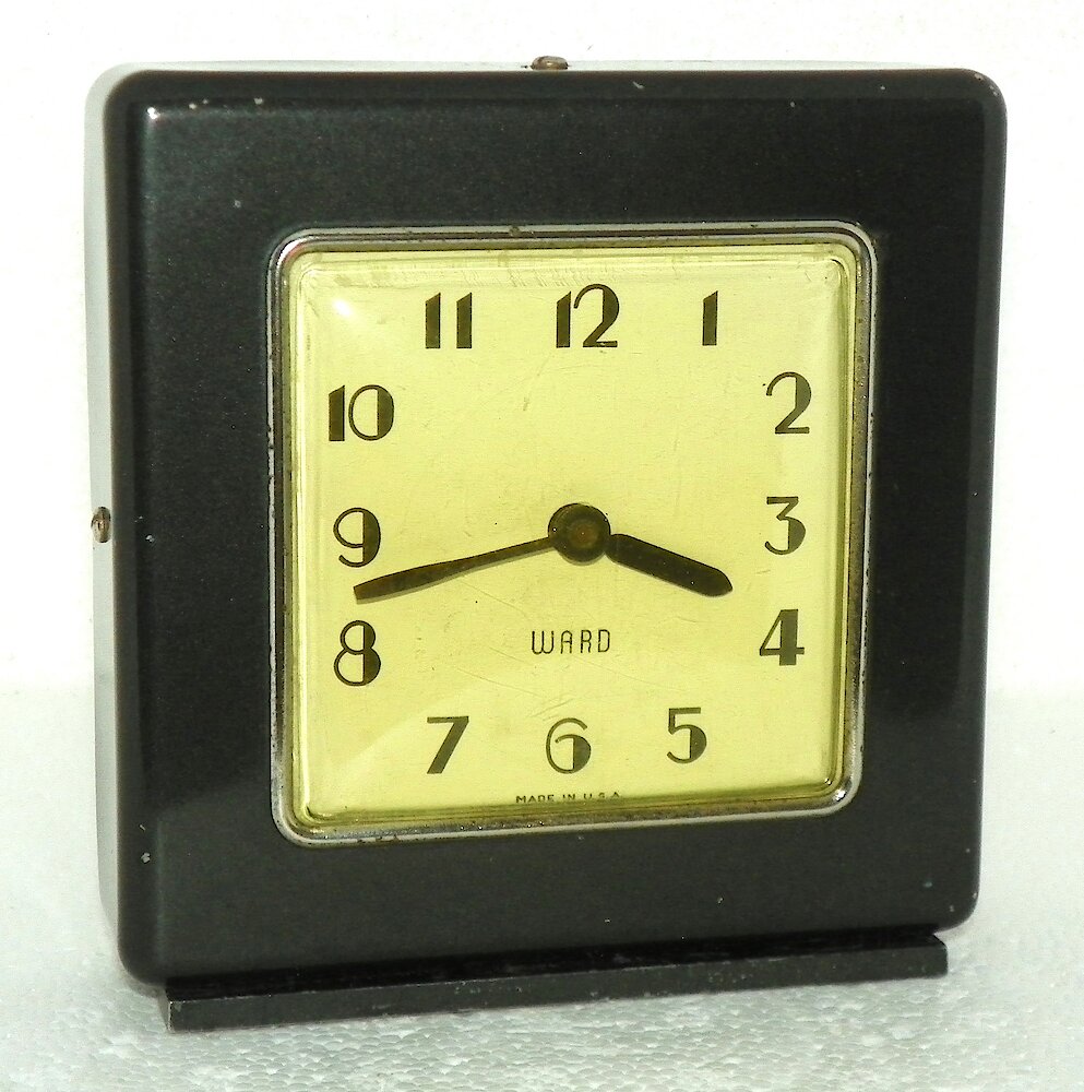 Ward Square Style Alarm Clock. Ward Square Style Alarm Clock Clock Example Photo