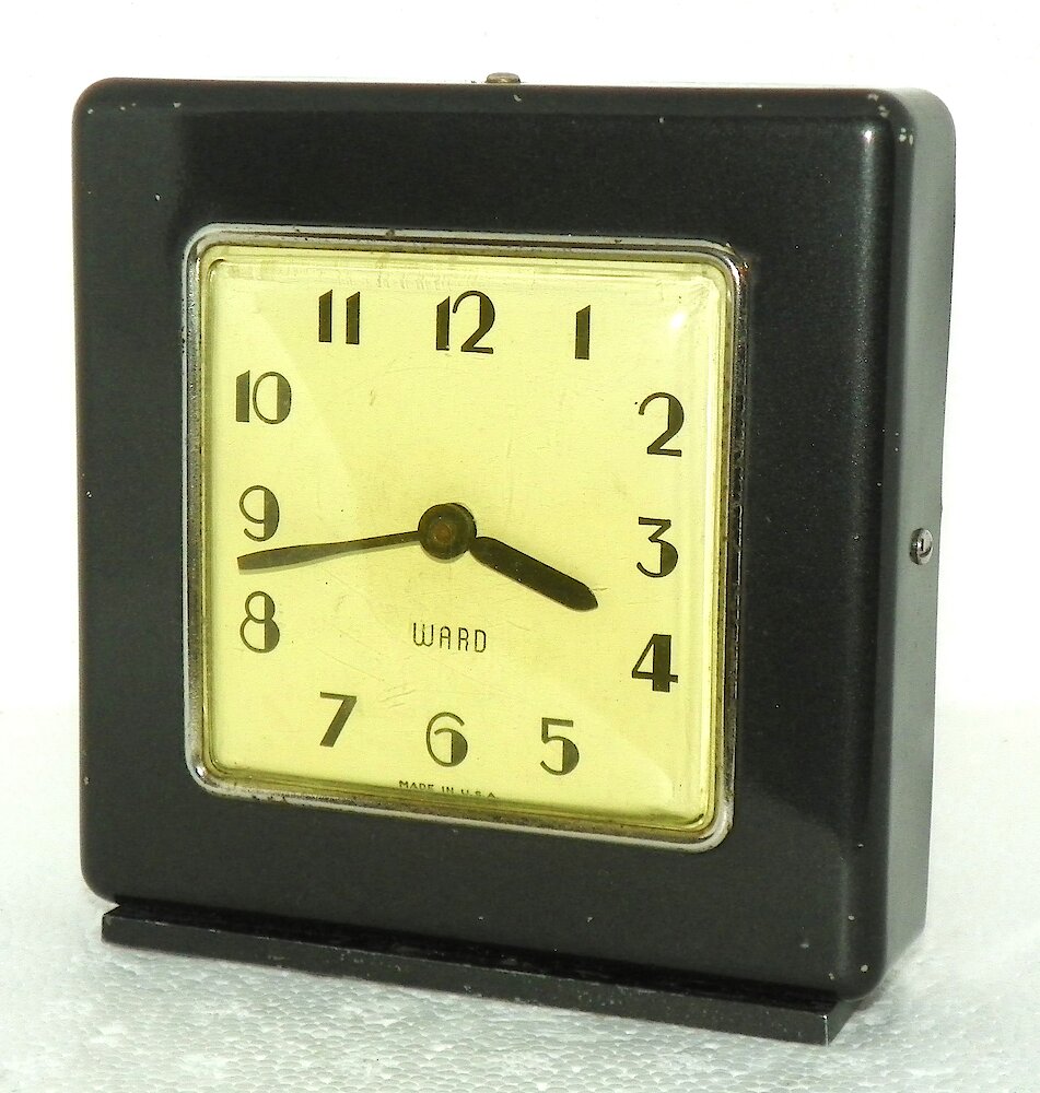 Ward Square Style Alarm Clock. Ward Square Style Alarm Clock Clock Example Photo