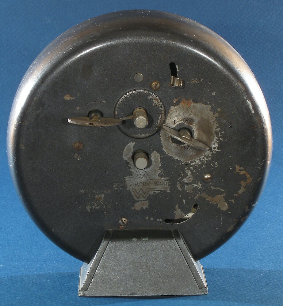 Ward Round Style Alarm Clock. Alarm knob not original (but probably close to the original type).