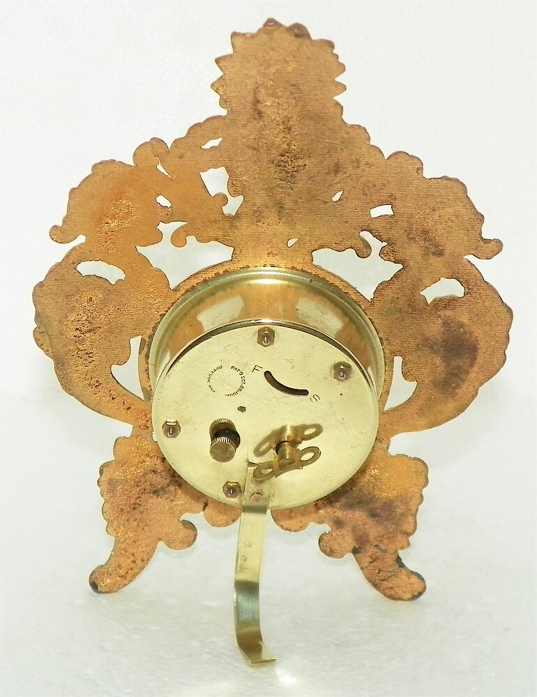 Westclox Reggio Gold Plate. Westclox Reggio Gold Plate Clock Example Photo