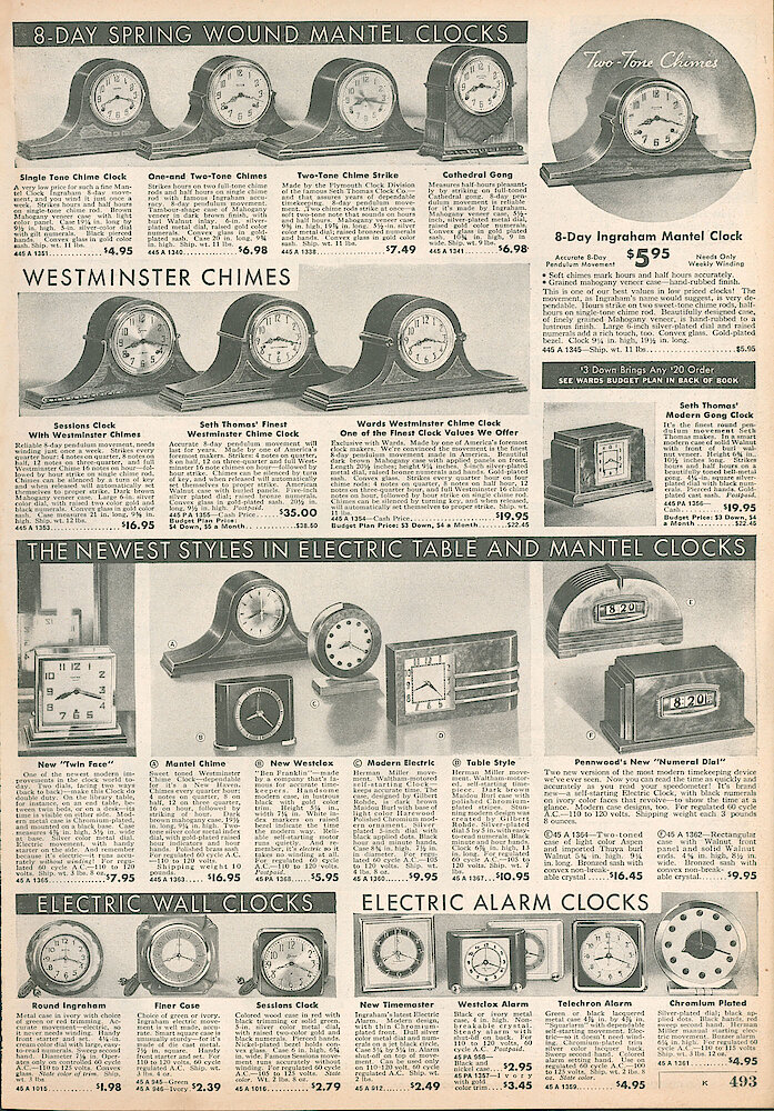 Montgomery Ward Fall & Winter 1935 - 36 Catalog > 493