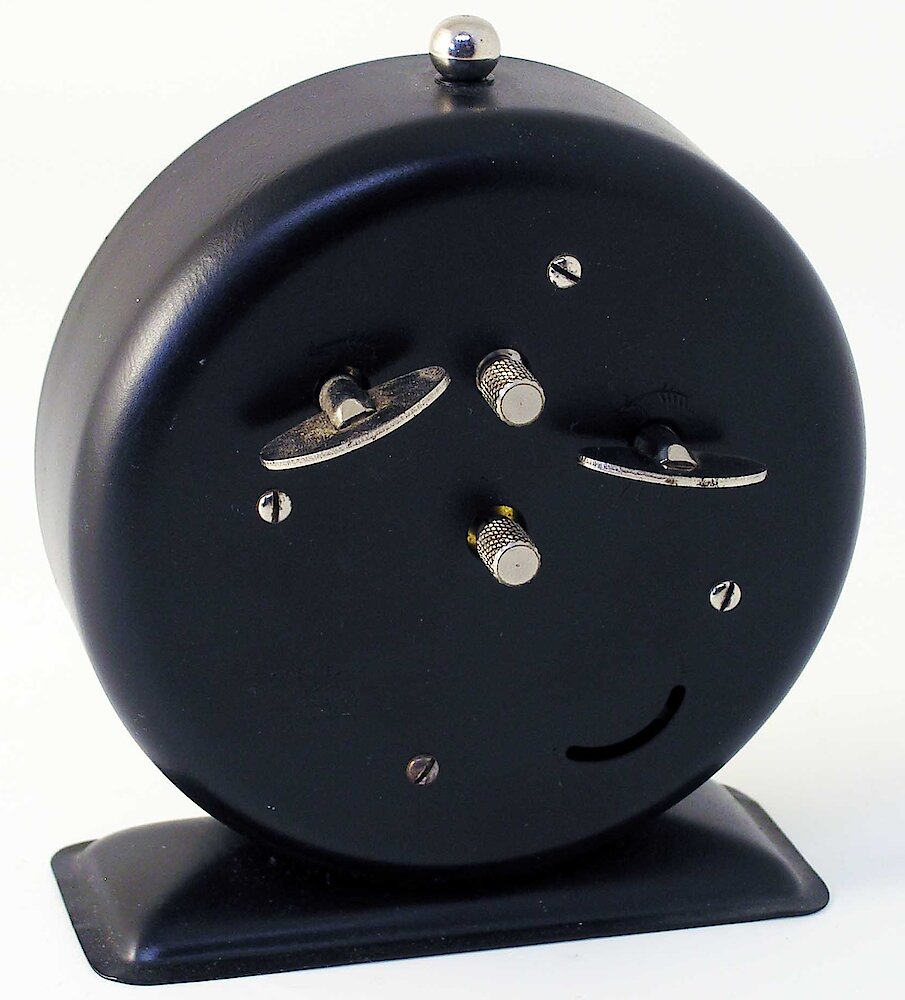 Westclox Keno Style 3 Black Plain. Westclox Keno Style 3 Black Plain Clock Example Photo