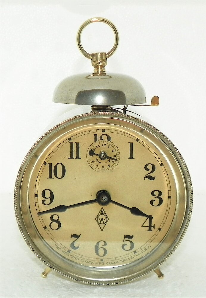 Westclox Rome Alarm. Westclox Rome Alarm Clock Example Photo