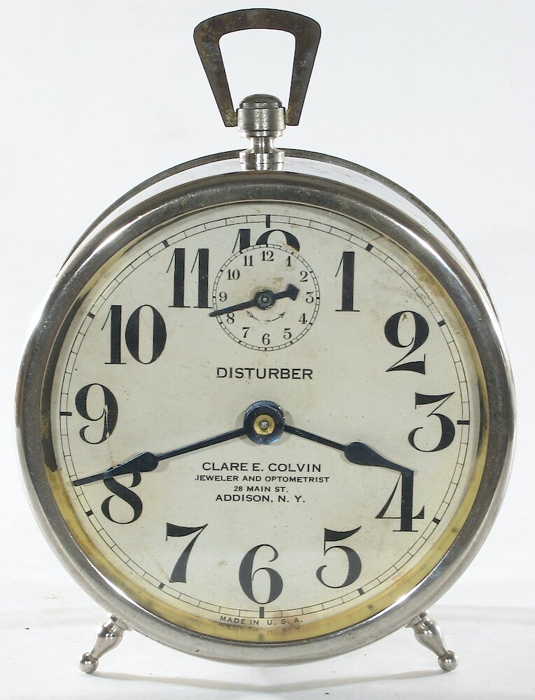 Westclox Sleepmeter Style 1 Plain. Westclox Sleepmeter Style 1 Plain Clock Example Photo