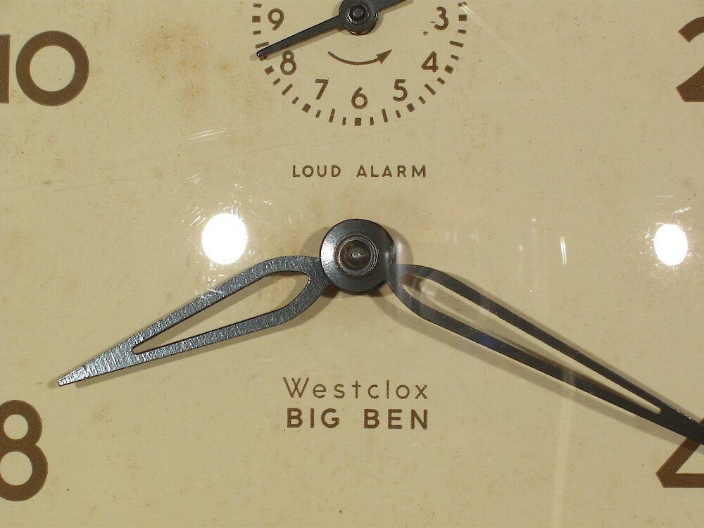 Westclox Big Ben Style 6 Loud Alarm Ivory Plain. Westclox Big Ben Style 6 Loud Alarm Ivory Plain Clock Example Photo