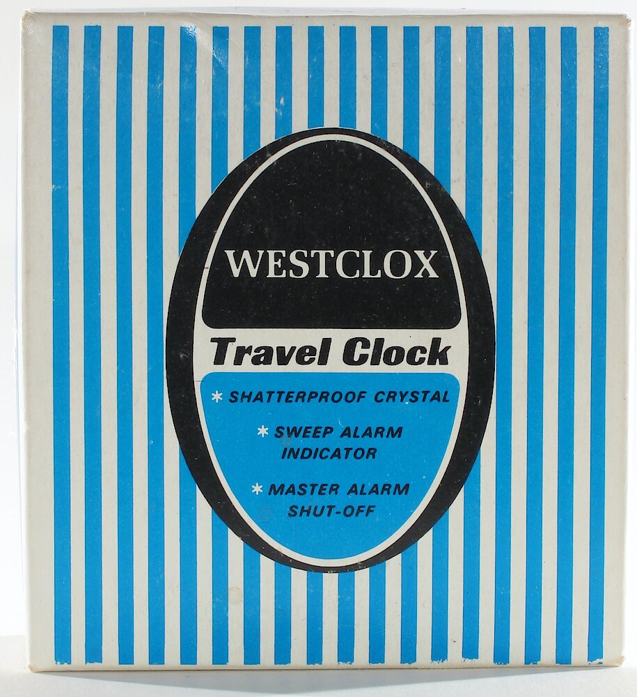 Westclox Travel Ben Pillow Shaped Case Tan Japan. Westclox Travel Ben Pillow Shaped Case Tan Japan Clock Example Photo