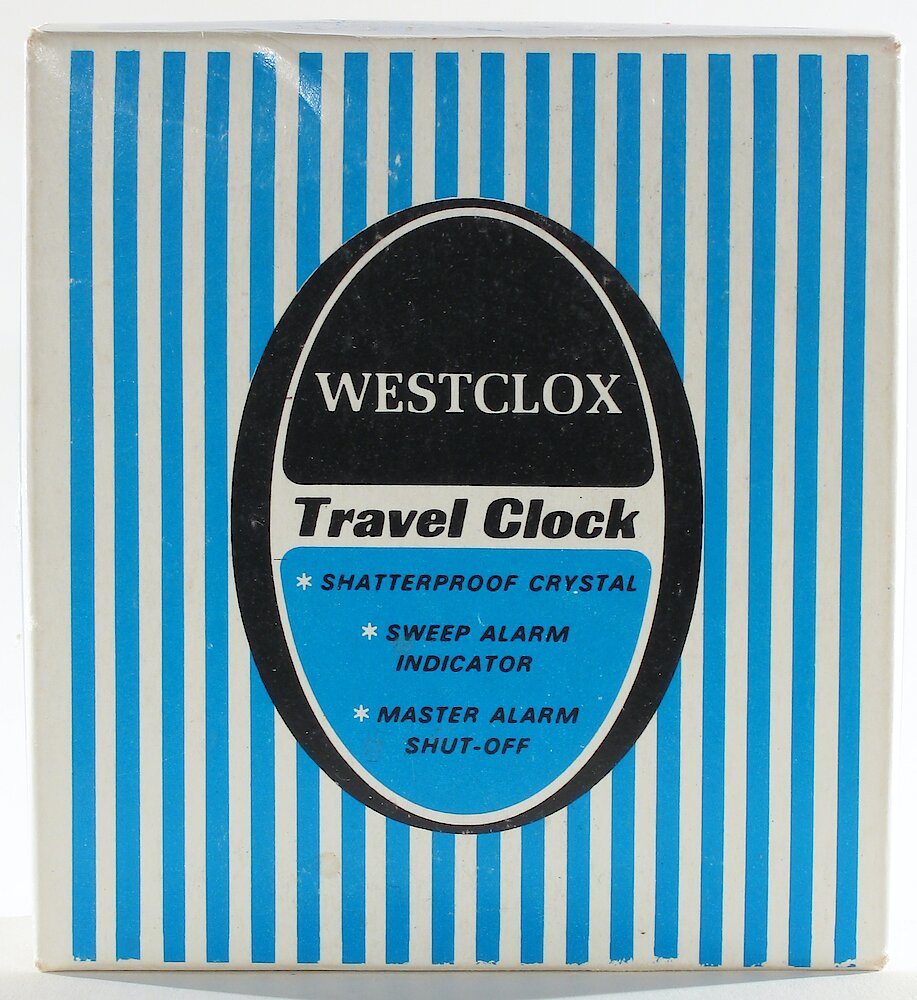 Westclox Travel Ben Pillow Shaped Case Tan Japan. Westclox Travel Ben Pillow Shaped Case Tan Japan Clock Example Photo