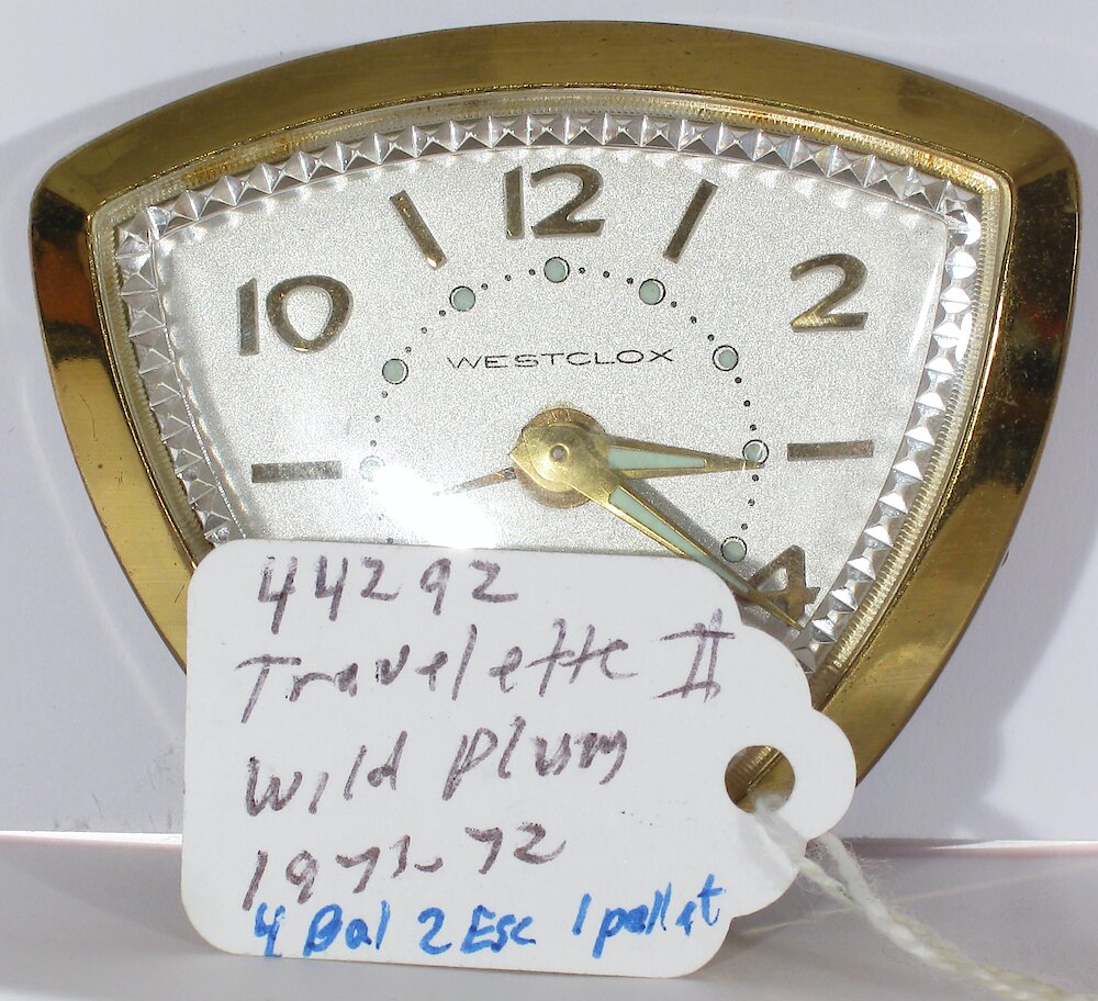 Westclox Travalette Ii Wild Plum. Westclox Travalette Ii Wild Plum Clock Example Photo