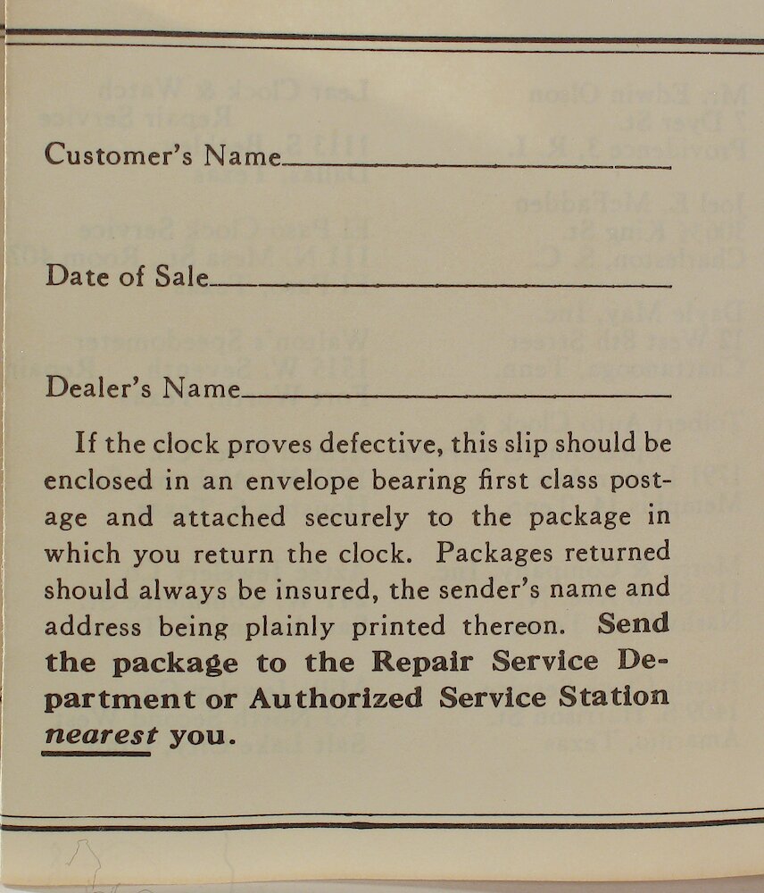 Westclox Travette Brown 1959. Westclox Travette Brown 1959 Clock Example Photo