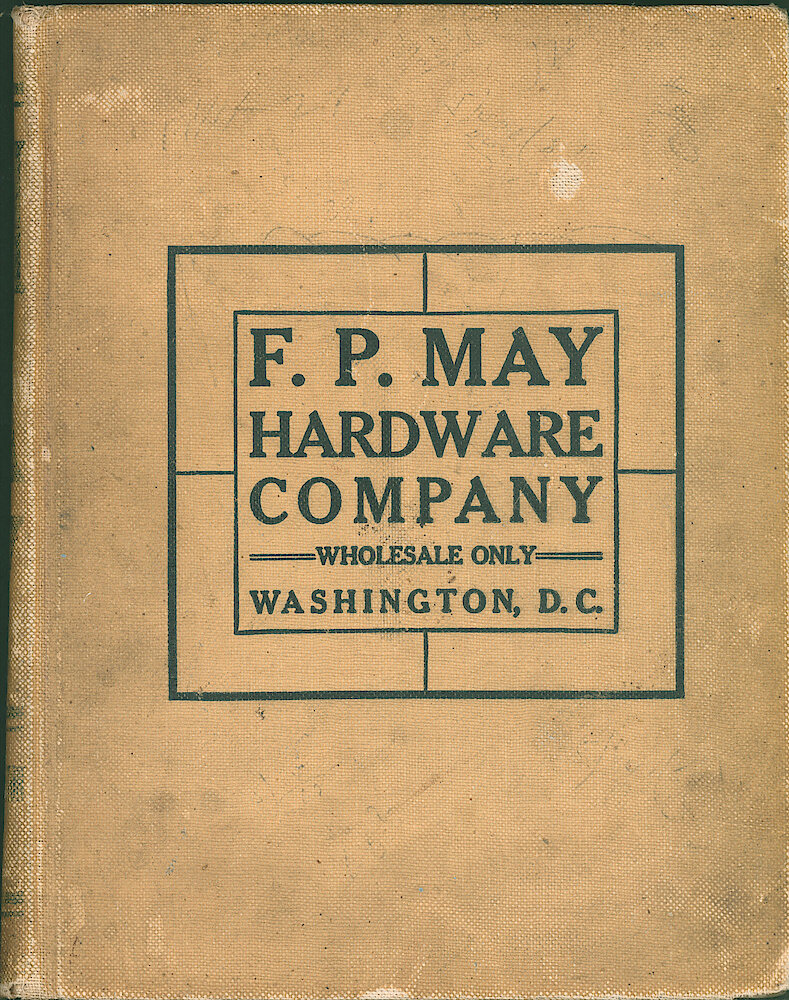 F. P. May Hardware Company 1922 > Front Cover