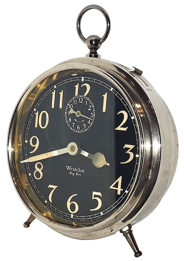 Westclox Big Ben Style 1a Luminous. Westclox Big Ben Style 1a Luminous Clock Example Photo