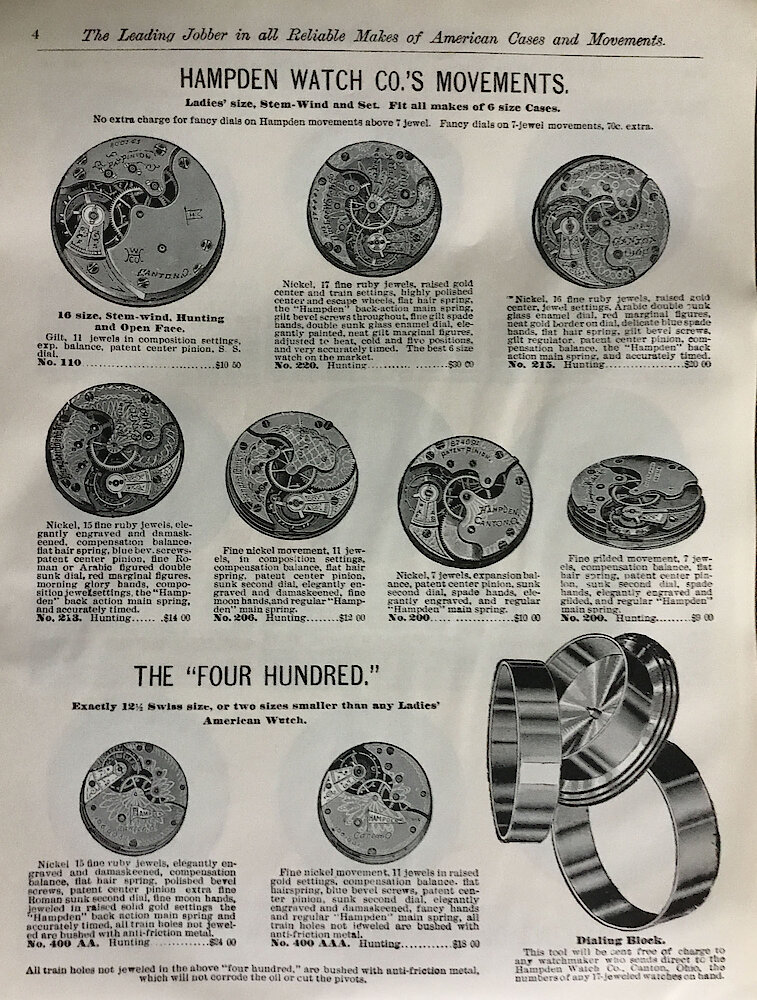 A. C. Becken Watch Catalog (and one page of clocks) > 4