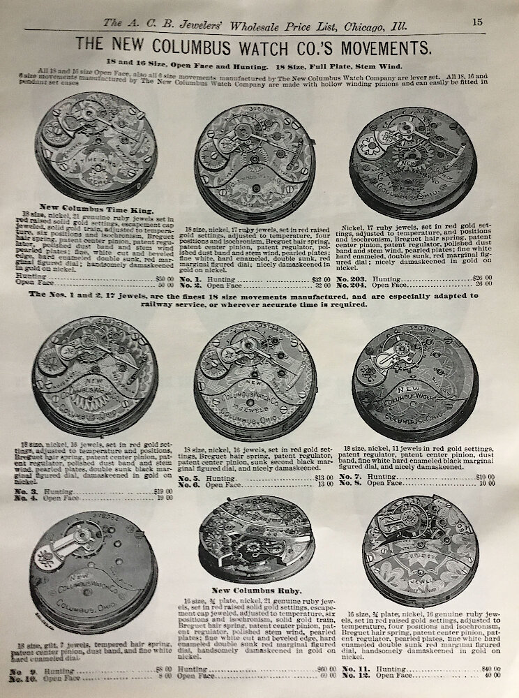 A. C. Becken Watch Catalog (and one page of clocks) > 15