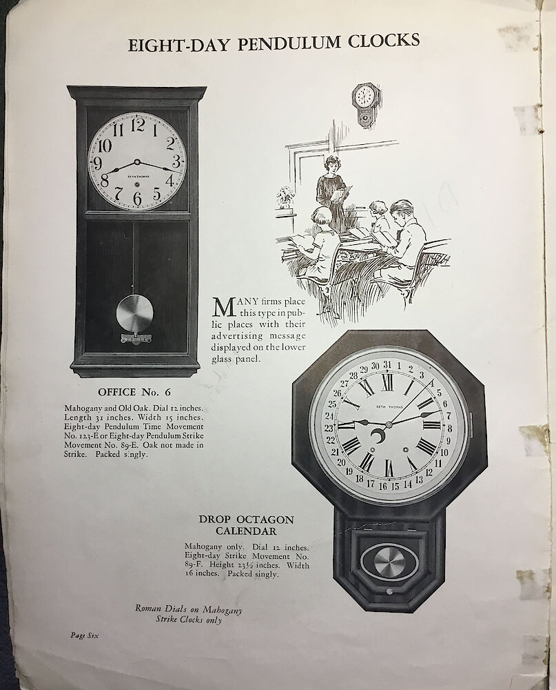 Seth Thomas Hanging and Wall Clocks > 6